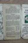 1914 PUBLIC SERVICE LINES Fast Electric Trains Schedule Newark/Trenton *As Found — photo 5