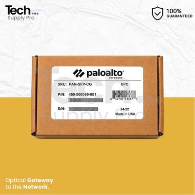 Palo Alto Networks PAN-SFP-CG 1GB/s Copper RJ-45 SFP Transceiver Module