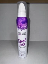 Not Your Mother's Curl Talk Curl Activating Hair Mousse Lightweight Hold 7 oz