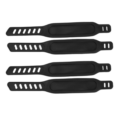 2 Pair Exercise Pedal Straps Adjustable Length Universal Pedal Strap Fits - Picture 3 of 24