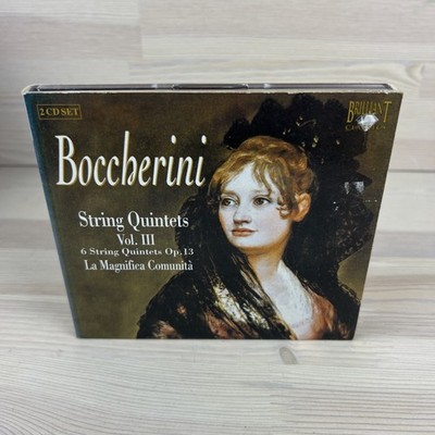 String Quintets Vol. III, Luigi Boccherini et La Magnifica Comunità 2 Cd Set