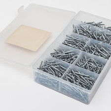 1000Pc Blind Rivets Set Assorted Hand Pop Aluminium Head Steel Shank 4 Size New