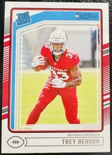 2024 Donruss - Rated Rookie Trey Benson #326 Base Card RC Cardinals. rookie card picture