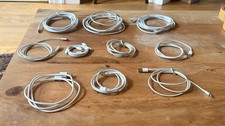 Big LOT of Apple USB C Lightning Cables 3x 10-foot, 4x 3-foot, 3x 3-foot USB B