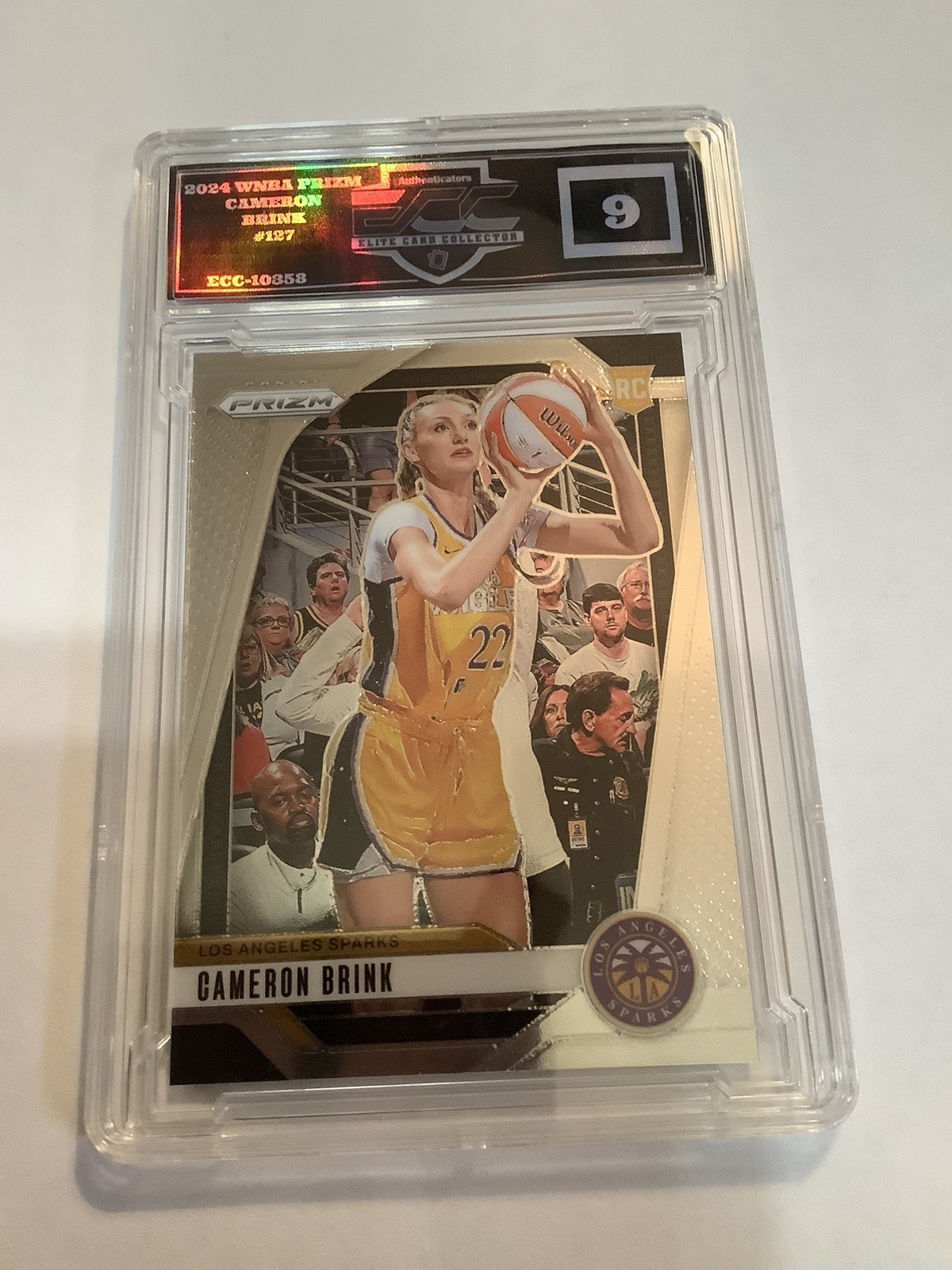 2024 Panini Prizm WNBA CAMERON BRINK RC Rookie Silver Prizm #127 