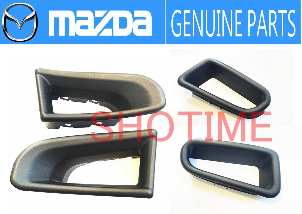 MAZDA GENUINE 09-11 RX-8 RX8 SE3P RECARO Seat BLACK Cover Bezel