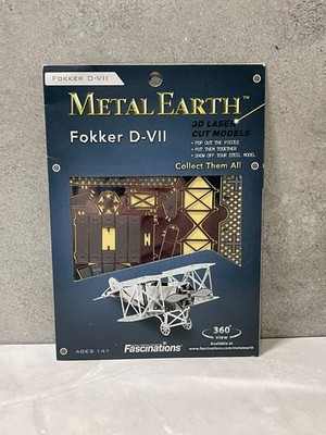 Metal Earth 3D Laser Cut Models (NIP) - FOKKER D-VII