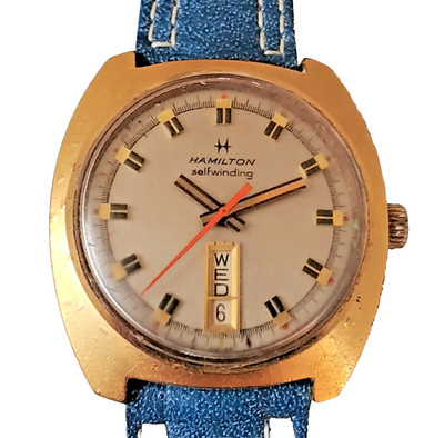 Vintage 1973 Hamilton Auto Date Buccaneer Men's Watch