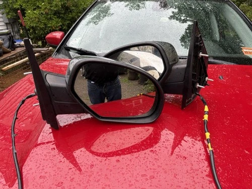 Chevy  Replacement Side Mirrors Pair with Wiring Harness
