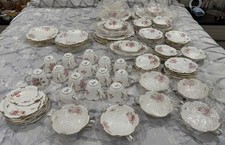 85 Piece Royal Crown Derby PINXTON ROSES
