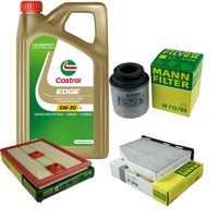 Inspektionspaket 5L Castrol Titanium 5W-30 FüR VW Sharan 1.4 TSI Jetta IV 1.2