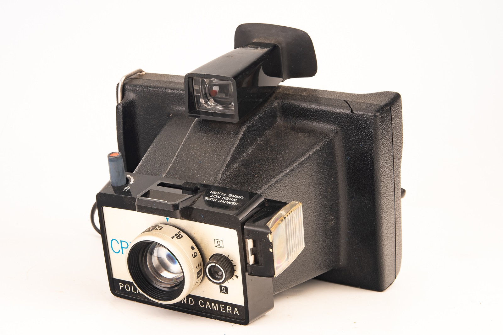 Vintage Polaroid CP5 Land Camera with Fujifilm FP-100C V24 Instant Film-image