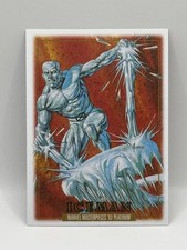 2024 Marvel Masterpieces 92 Platinum #40 Iceman Canvas