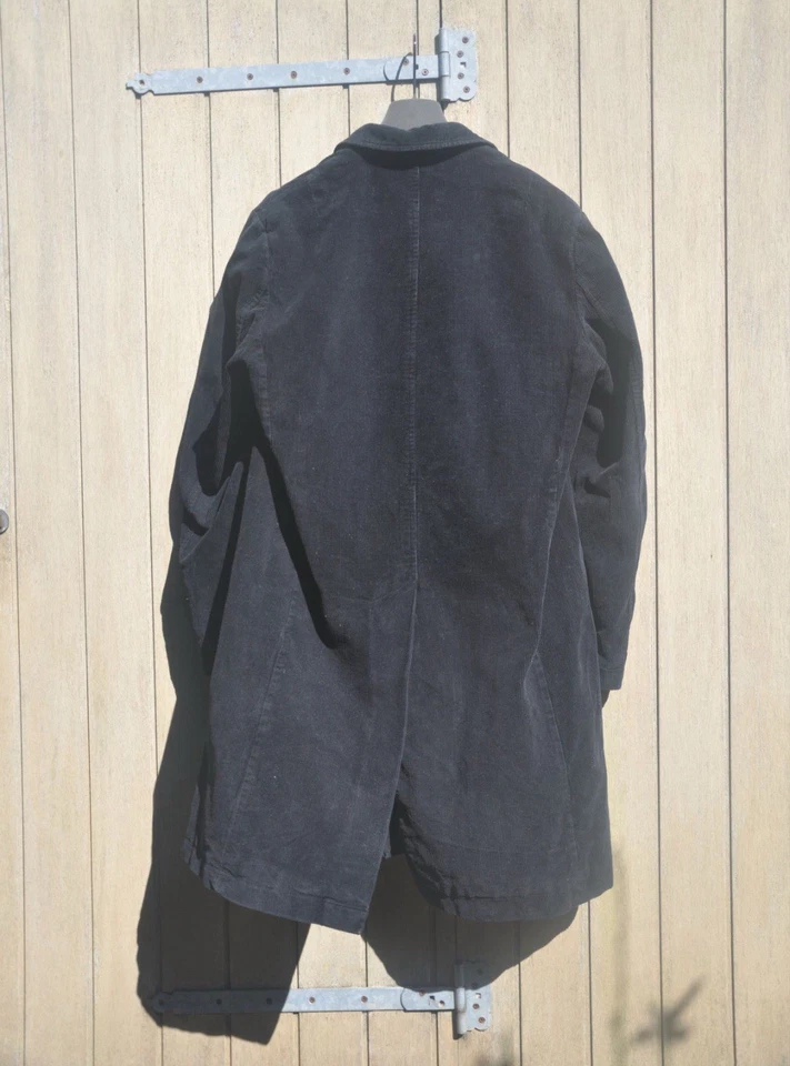 ¡Habla de Sway!! Abrigo de pana pesado vintage Dries Van Noten para hombre Foto 2 de 4