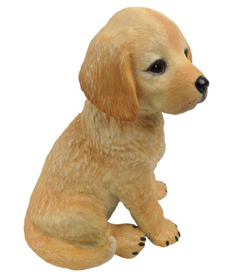 1996 Lenox Handcrafted Golden Retriever Puppy Dog Figurine 7  Tall