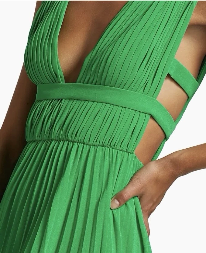 Pleated Green Dresses for Women for sale | eBay