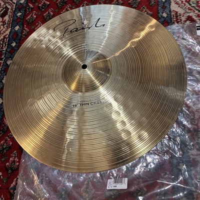 18  Paiste - Precision Thin Crash - Beckenriss - gebraucht
