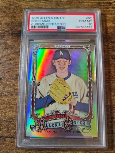 2025 Roki Sasaki [Refractor Chrome Variation] #92