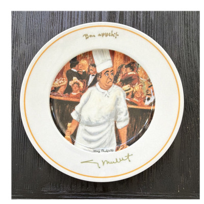 Eschenbach Guy Buffet The Cabaret Suite Collector Plate Porcelain Germany