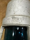CROUSE HINDS V175-M5 LIGHT FIXTURE W/BLUE GLASS GLOBE & CAGE 1/2" NPT BLUE GLOBE — photo 3