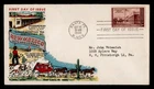 DR WHO 1946 FDC NEW MEXICO ANIV FLUEGEL CACHET M80069