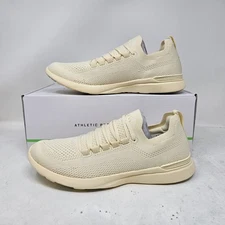 Athletic Propulsion Labs APL TechLoom Breeze Vanilla White Shoes / Men's 13