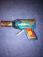Vintage Antique DAIYA BABY SPACE RAY GUN 1950s TIN TOY JAPAN 577001 Space Rescue