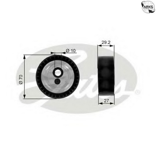 Aux Belt Tensioner fits CITROEN XSARA N0, N1, N2, N3 1.8D 1.9D 2.0D 97 to 05 New - Image 28