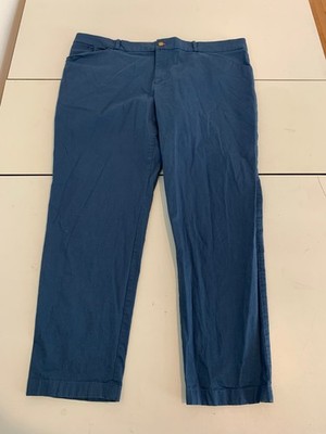 Kirrin Finch Pants Size 20 38x28 Blue Quinn Chino Preppy Luxury Desinger Casual