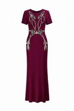 open lace back dress Atlas  Amsale
