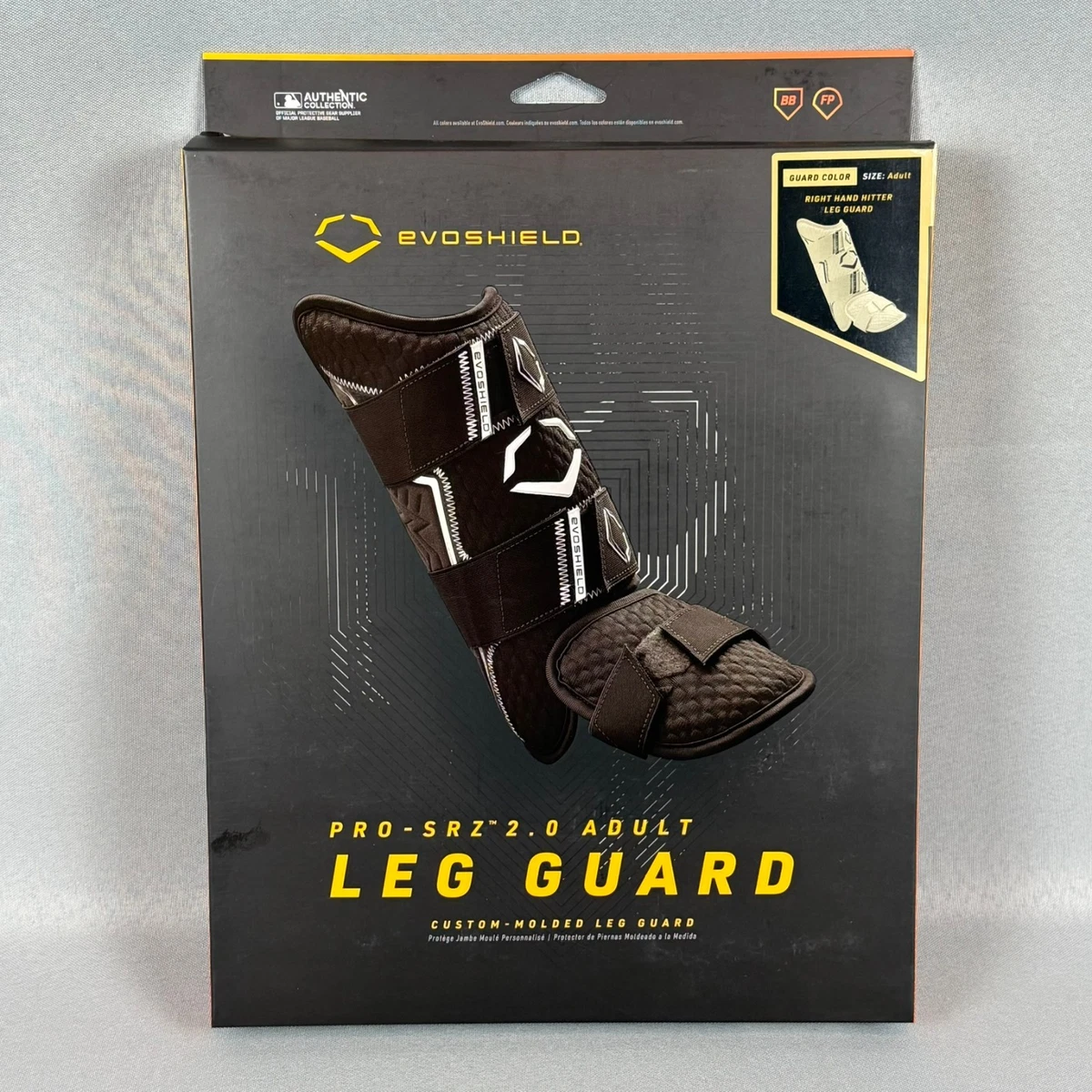 Garde-coude Evoshield X-SRZ Pride Pour Baseball/softball - Taille Large, Noir, Protection Pour Batteur, Neuf