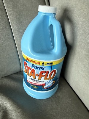 Purex Sta-Flo Liquid Starch Concentrated 64 Oz Crafts Quilting Discontinued