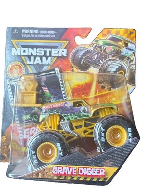 Monster Jam 1:64 Diecast Grave Digger Gold