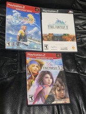 Final Fantasy X , X1 , X2 - Greatest Hits (PS2, 2001) Playstation 2! 3 Game Lot!