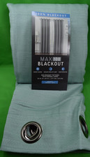 1 Eclipse MAX 100 Blackout Curtain Panel,Grommet Top Thermal Lining,50 x 95