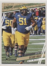 2020 Panini Prestige Rookies Xtra Points Green Cesar Ruiz #268 0w8