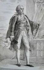 JANNOT DE MONCEY DUC DE CONEGLIANO MARECHAL DE FRANCE ORIGINAL PORTRAIT 1839
