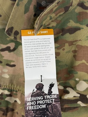 Crye Precision G3 Field Shirt Tactical Combat Multicam Medium Reg