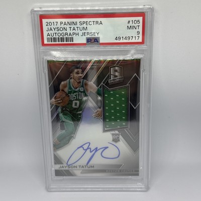 jayson tatum RC jersey auto /299 jayson tatum RC jersey auto /299