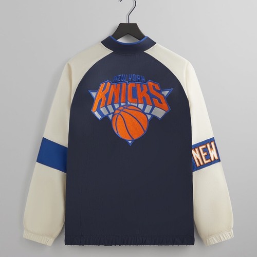 Kith for the New York Knicks Nylon Quarter Zip in Nocturnal Men’s Size XL