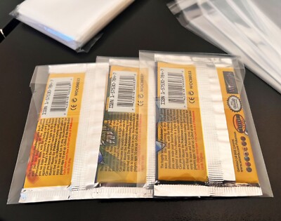 100 Pokemon Booster Card Pack Protector Sleeves / Bags - Scratch Protection  | eBay