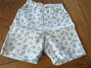 Vintage Girls Floral Shorts