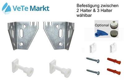 Cornat Heizkörper Befestigungssatz - Für Plattenheizkörper 20-30mm Stahl