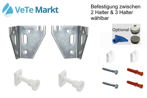 Jabema Bohrkonsole 18x200mm Für Heizkörper - Mit Exzenter & Abstandshalter