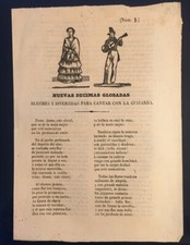 Timbre De Cordel. Musique, Collection De 7 Dixièmes, 1856- 1860