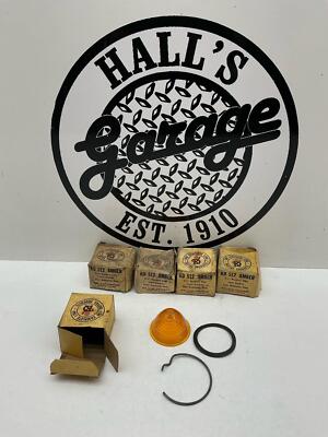 86 PETERBILT 289/359 SERIES 5 Pack Of Amber Clearnace Beehive Lens
