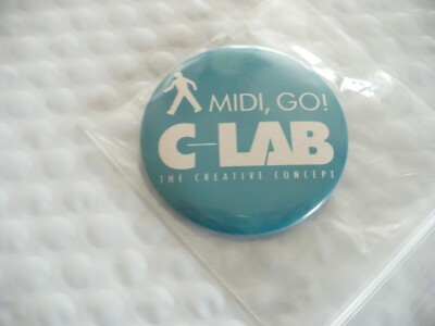 TT-MIDI GO! C-LAB THE CREATIVE CONCEPT PIN BADGE #42271