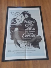 Under Capricorn (1960s) Original Movie Poster Folded 27x41 Military 
