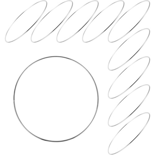 10 Pcs Dream Catcher Hoop Wire Wreath Frames Party Accessory Metal ...