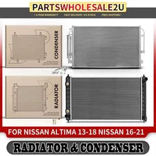 Radiator & AC Condenser Cooling Kit for Nissan Altima 13-18 Nissan 16-21 V6 3.5L